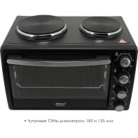 Электрическая печь Atlanta ATH-1410 black