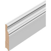 Плинтус МДФ белый окрашенный Стильный Дом Р003-16-090 v530170