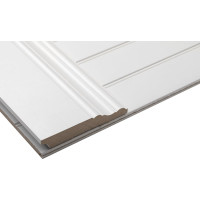 Плинтус МДФ белый окрашенный Стильный Дом Р003-16-090 v530170