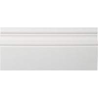 Плинтус МДФ белый окрашенный Стильный Дом Р003-16-090 v530170