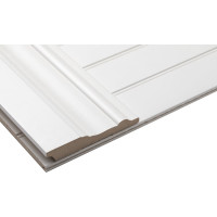 Плинтус МДФ белый окрашенный Стильный Дом 4 шт Р005-16-120 v530187