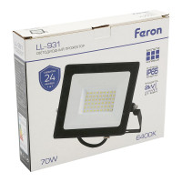 Светодиодный прожектор FERON LL-931 IP65 70W 6400K 41551