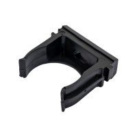 Крепеж-клипса для труб Урал ПАК черная, d25 мм, 10 шт. АТ-30125-010