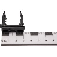 Крепеж-клипса для труб Урал ПАК черная, d25 мм, 100 шт. АТ-30125-100