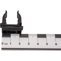 Крепеж-клипса для труб Урал ПАК черная, d16 мм, 10 шт. АТ-30116-010