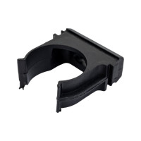 Крепеж-клипса для труб Урал ПАК черная, d20 мм, 10 шт. АТ-30120-010