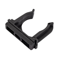 Крепеж-клипса для труб Урал ПАК черная, d32 мм, 50 шт. АТ-30132-050