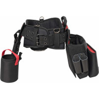 Пояс монтажника EKF с 3 сумками и разгрузочными ремнями C-15