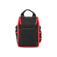 Поясная сумка монтажника EKF с крышкой и ремнем Professional C-14