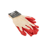 Рабочие перчатки EKF Master ЗАЩИТА с одинарным латексным обливом, 9 размер pe13lt-9-mas