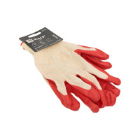 Рабочие перчатки EKF Master ЗАЩИТА с одинарным латексным обливом, 9 размер pe13lt-9-mas