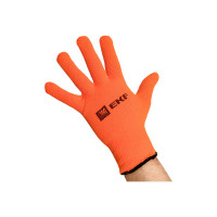 Рабочие утепленные перчатки EKF Professional точка, зима, с ПВХ-покрытием, 7 класс, 9 размер pe7ac-9-pro