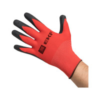 Рабочие перчатки EKF Expert PROFI с рельефным латексным покрытием, 15 класс, 10 размер pe15nl-10-proxima