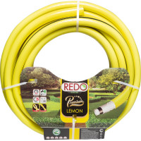Поливочный армированный шланг REDO Premium Lemon пятислойный, 1", 25 м 600125