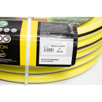 Поливочный армированный шланг REDO Premium Lemon пятислойный, 1", 25 м 600125