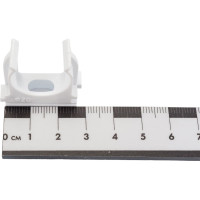 Крепеж-клипса для труб Урал ПАК белая, d20 мм, 10 шт. АТ-20120-010