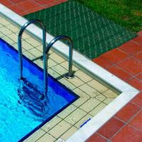 Покрытие для дорожек модульное универсальное ГеоПластБорд 330x330x10 мм, зеленое, 27 шт, зеленый УМП_330.330.10_з_27