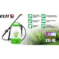 Аккумуляторный опрыскиватель ЭЛЕКТРОПРИБОР ESL-8L 6л