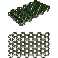 Газонная решетка ГеоПластБорд 544x344x34 мм, 6 шт., зеленая ГР_544.336.34_6