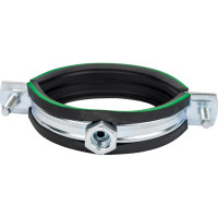 Комплект MAYER сантех. хомут со шпилькой 10x100 и дюбелем д/труб 2 1/2" (74-80 мм), гайка М10 14 0212 1/140212100