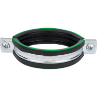 Комплект MAYER сантех. хомут со шпилькой 10x100 и дюбелем д/труб 2 1/2" (74-80 мм), гайка М10 14 0212 1/140212100