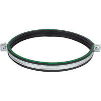 Комплект MAYER сантех. хомут со шпилькой 10x100 и дюбелем д/труб Ф200 (195-205 мм), гайка М10 14 2000 1/142000100