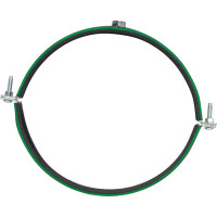 Комплект MAYER сантех. хомут со шпилькой 10x100 и дюбелем д/труб Ф200 (195-205 мм), гайка М10 14 2000 1/142000100