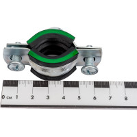 Комплект MAYER сантех. хомут со шпилькой 8x80 и дюбелем д/труб 1/2" (20-24 мм), гайка М8 14 0012 1/14 0012 18