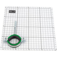 Комплект MAYER сантех. хомут со шпилькой 8x80 и дюбелем д/труб 1 1/4" (39-46 мм), гайка М8 14 0114 1/14 0114 18