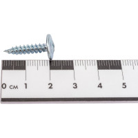 Саморез с прессшайбой МЕТАЛЛСЕРВИС 4.2x19 мм острый цинк 1 кг/545 шт 1219127