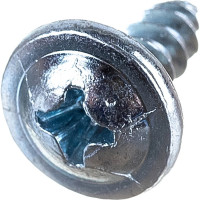 Саморез с прессшайбой МЕТАЛЛСЕРВИС 4.2x13 мм острый цинк 1 кг/715 шт 1219125