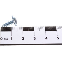 Саморез с прессшайбой МЕТАЛЛСЕРВИС 4.2x13 мм острый цинк 1 кг/715 шт 1219125