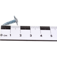 Саморез с прессшайбой МЕТАЛЛСЕРВИС 4.2x16 мм острый цинк 1 кг/625 шт 1219126