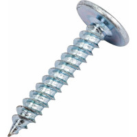 Саморез с прессшайбой МЕТАЛЛСЕРВИС 4.2x25 мм острый цинк 1 кг/450 шт 1219128