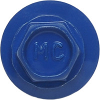 Кровельный саморез МЕТАЛЛСЕРВИС 5.5x19, RAL 5005, 100 шт. 1220590