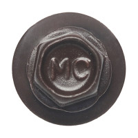 Кровельный саморез МЕТАЛЛСЕРВИС 5.5x19, RAL 8017, 100 шт. 1220594