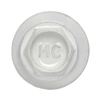 Кровельный саморез МЕТАЛЛСЕРВИС 5.5x19, RAL 9003, 100 шт. 1220598