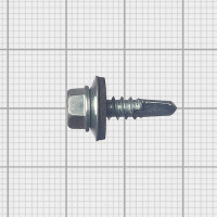 Кровельный саморез МЕТАЛЛСЕРВИС 5.5x19, цинк, 100 шт. 1220599