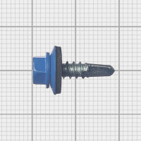 Кровельный саморез МЕТАЛЛСЕРВИС 5.5x19, RAL 5005, 100 шт. 1220590