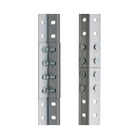 Стеллаж ООО ФУРАМА СТФЛ 1800x700x500 мм, 5 полок, серый СТФЛ187050-5