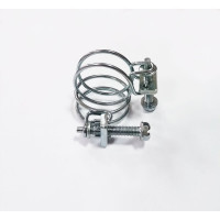 Двойной хомут Boutte стальная нить, 22-25 мм, 2 шт. 0256327