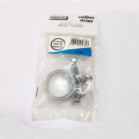 Двойной хомут Boutte стальная нить, 22-25 мм, 2 шт. 0256327