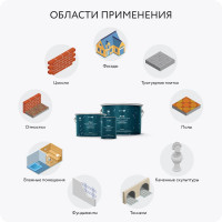 Лак по камню Elcon Weston с "мокрым эффектом", 2 л 00-00462304