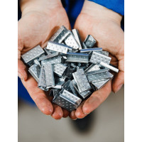 Скоба для ПП ленты ВОЛГА ПОЛИМЕР 12 мм, цинк, 1000 шт. PP-ZN-12