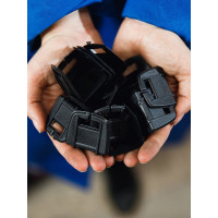 Защитный пластиковый уголок ВОЛГА ПОЛИМЕР 90 градусов, 1000 шт. Т1306