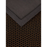 Напольный коврик ComeForte Mesh Mat 45x75 см черно-золотой MM-08