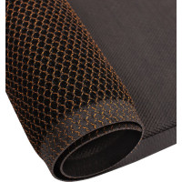 Напольный коврик ComeForte Mesh Mat 45x75 см черно-золотой MM-08