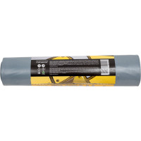 Мешки для мусора в рулоне Титан (5 шт; 100х130 см; 240 л; ПВД; 80 мкм; серые) Ромашка ТТ-ВР-240/5/8/С