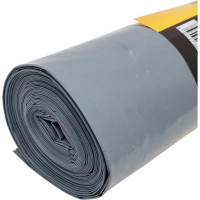 Мешки для мусора в рулоне Титан (5 шт; 100х130 см; 240 л; ПВД; 80 мкм; серые) Ромашка ТТ-ВР-240/5/8/С