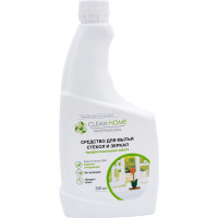 Средство для мытья стекол CLEAN HOME запасной блок, 500 мл 513